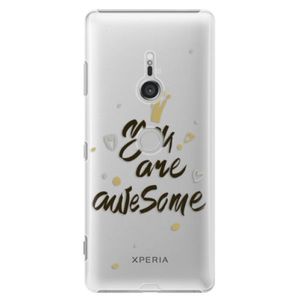 Plastové puzdro iSaprio - You Are Awesome - black - Sony Xperia XZ3 vyobraziť