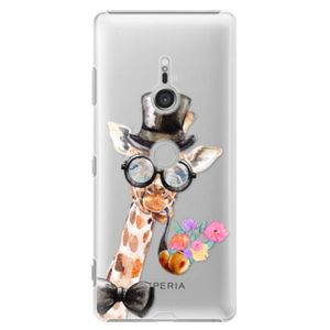Plastové puzdro iSaprio - Sir Giraffe - Sony Xperia XZ3 vyobraziť