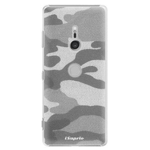 Plastové puzdro iSaprio - Gray Camuflage 02 - Sony Xperia XZ3 vyobraziť