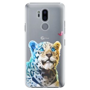 Plastové puzdro iSaprio - Leopard With Butterfly - LG G7 vyobraziť