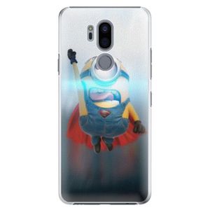 Plastové puzdro iSaprio - Mimons Superman 02 - LG G7 vyobraziť