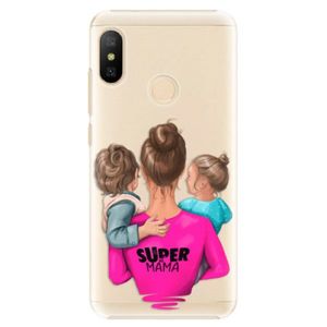 Plastové puzdro iSaprio - Super Mama - Boy and Girl - Xiaomi Mi A2 Lite vyobraziť