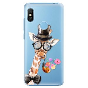 Plastové puzdro iSaprio - Sir Giraffe - Xiaomi Redmi Note 6 Pro vyobraziť