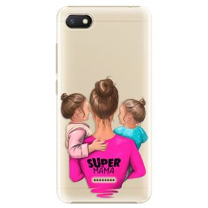Plastové puzdro iSaprio - Super Mama - Two Girls - Xiaomi Redmi 6A vyobraziť