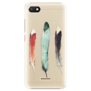 Plastové puzdro iSaprio - Three Feathers - Xiaomi Redmi 6A vyobraziť