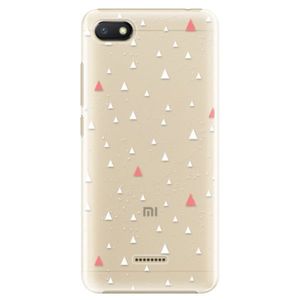 Plastové puzdro iSaprio - Abstract Triangles 02 - white - Xiaomi Redmi 6A vyobraziť