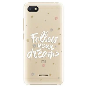 Plastové puzdro iSaprio - Follow Your Dreams - white - Xiaomi Redmi 6A vyobraziť