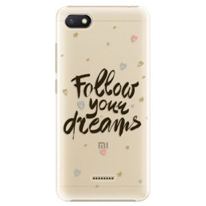 Plastové puzdro iSaprio - Follow Your Dreams - black - Xiaomi Redmi 6A vyobraziť