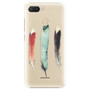 Plastové puzdro iSaprio - Three Feathers - Xiaomi Redmi 6 vyobraziť