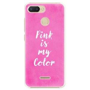 Plastové puzdro iSaprio - Pink is my color - Xiaomi Redmi 6 vyobraziť