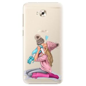 Plastové puzdro iSaprio - Kissing Mom - Blond and Boy - Asus ZenFone 4 Selfie ZD553KL vyobraziť