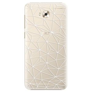 Plastové puzdro iSaprio - Abstract Triangles 03 - white - Asus ZenFone 4 Selfie ZD553KL vyobraziť