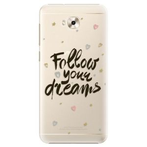 Plastové puzdro iSaprio - Follow Your Dreams - black - Asus ZenFone 4 Selfie ZD553KL vyobraziť
