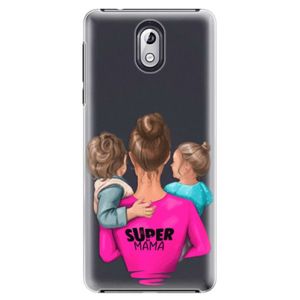Plastové puzdro iSaprio - Super Mama - Boy and Girl - Nokia 3.1 vyobraziť