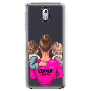 Plastové puzdro iSaprio - Super Mama - Two Boys - Nokia 3.1 vyobraziť