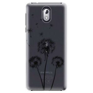 Plastové puzdro iSaprio - Three Dandelions - black - Nokia 3.1 vyobraziť