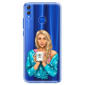 Plastové puzdro iSaprio - Coffe Now - Blond - Huawei Honor 8X vyobraziť