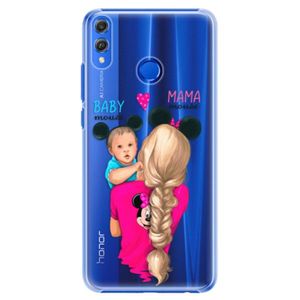 Plastové puzdro iSaprio - Mama Mouse Blonde and Boy - Huawei Honor 8X vyobraziť