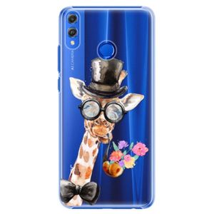 Plastové puzdro iSaprio - Sir Giraffe - Huawei Honor 8X vyobraziť