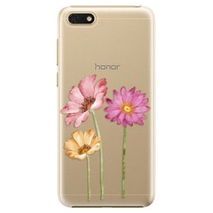 Plastové puzdro iSaprio - Three Flowers - Huawei Honor 7S vyobraziť
