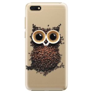 Plastové puzdro iSaprio - Owl And Coffee - Huawei Honor 7S vyobraziť