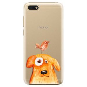Plastové puzdro iSaprio - Dog And Bird - Huawei Honor 7S vyobraziť