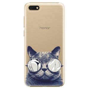 Plastové puzdro iSaprio - Crazy Cat 01 - Huawei Honor 7S vyobraziť