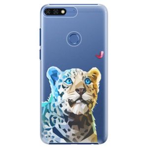 Plastové puzdro iSaprio - Leopard With Butterfly - Huawei Honor 7C vyobraziť