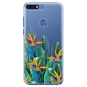 Plastové puzdro iSaprio - Exotic Flowers - Huawei Honor 7C vyobraziť