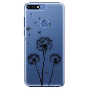 Plastové puzdro iSaprio - Three Dandelions - black - Huawei Honor 7C vyobraziť