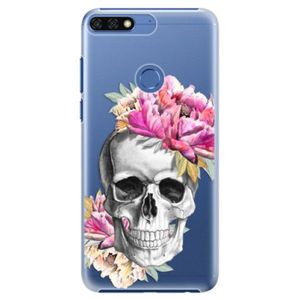 Plastové puzdro iSaprio - Pretty Skull - Huawei Honor 7C vyobraziť