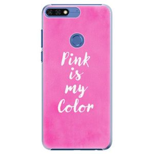 Plastové puzdro iSaprio - Pink is my color - Huawei Honor 7C vyobraziť