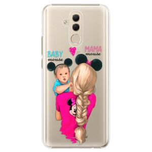 Plastové puzdro iSaprio - Mama Mouse Blonde and Boy - Huawei Mate 20 Lite vyobraziť