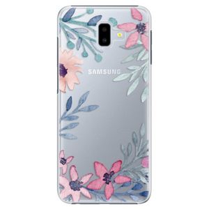 Plastové puzdro iSaprio - Leaves and Flowers - Samsung Galaxy J6+ vyobraziť