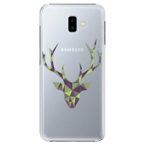 Plastové puzdro iSaprio - Deer Green - Samsung Galaxy J6+ vyobraziť