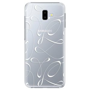 Plastové puzdro iSaprio - Fancy - white - Samsung Galaxy J6+ vyobraziť