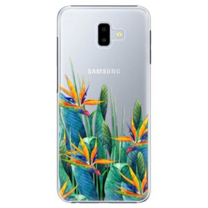 Plastové puzdro iSaprio - Exotic Flowers - Samsung Galaxy J6+ vyobraziť