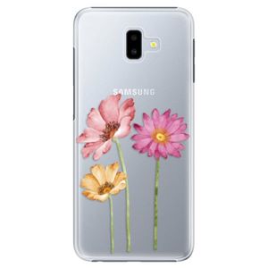 Plastové puzdro iSaprio - Three Flowers - Samsung Galaxy J6+ vyobraziť