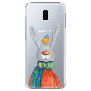 Plastové puzdro iSaprio - Rabbit And Bird - Samsung Galaxy J6+ vyobraziť