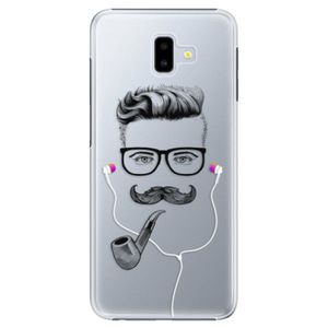 Plastové puzdro iSaprio - Man With Headphones 01 - Samsung Galaxy J6+ vyobraziť