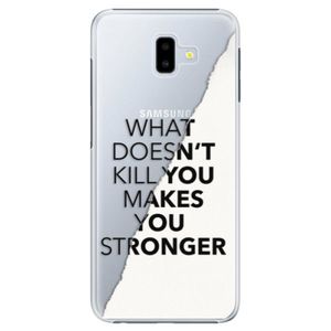Plastové puzdro iSaprio - Makes You Stronger - Samsung Galaxy J6+ vyobraziť