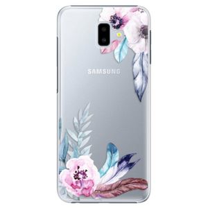 Plastové puzdro iSaprio - Flower Pattern 04 - Samsung Galaxy J6+ vyobraziť