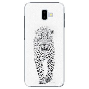 Plastové puzdro iSaprio - White Jaguar - Samsung Galaxy J6+ vyobraziť