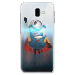 Plastové puzdro iSaprio - Mimons Superman 02 - Samsung Galaxy J6+ vyobraziť