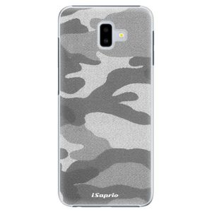 Plastové puzdro iSaprio - Gray Camuflage 02 - Samsung Galaxy J6+ vyobraziť