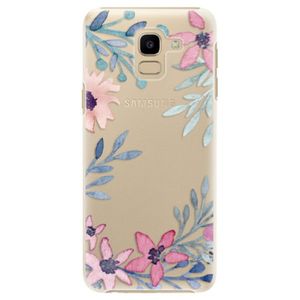 Plastové puzdro iSaprio - Leaves and Flowers - Samsung Galaxy J6 vyobraziť