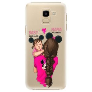 Plastové puzdro iSaprio - Mama Mouse Brunette and Girl - Samsung Galaxy J6 vyobraziť