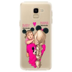 Plastové puzdro iSaprio - Mama Mouse Blond and Girl - Samsung Galaxy J6 vyobraziť