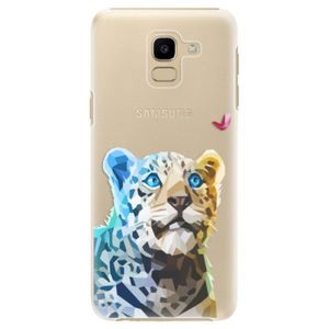 Plastové puzdro iSaprio - Leopard With Butterfly - Samsung Galaxy J6 vyobraziť