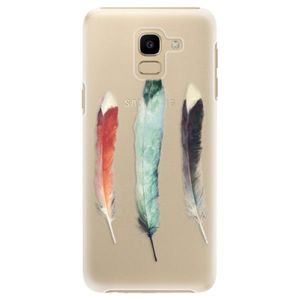 Plastové puzdro iSaprio - Three Feathers - Samsung Galaxy J6 vyobraziť